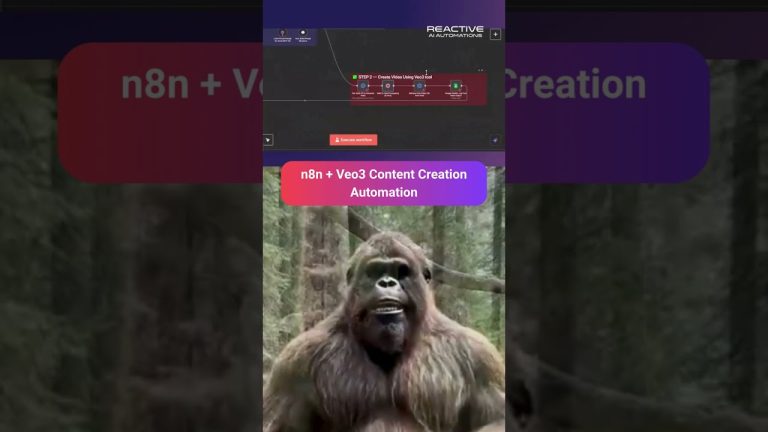 n8n + Veo3 Content Creation Automation | Comment "VEO" below and We’ll send it to you #aiautomation