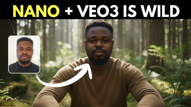 Create INSANE AI Videos Of Yourself Using Nano Banana & VEO 3