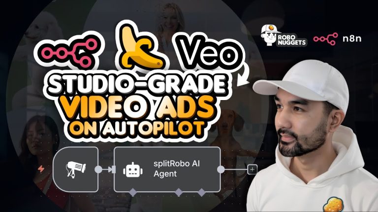 The Ultimate Video Ad Creator with nanobanana, veo3, n8n — here's how (🍌 Split AI System extended)