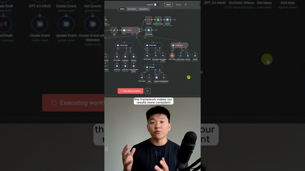 I Built an AI Agent Swarm in n8n in an Hour  #artificialintelligence #aiagent #n8n