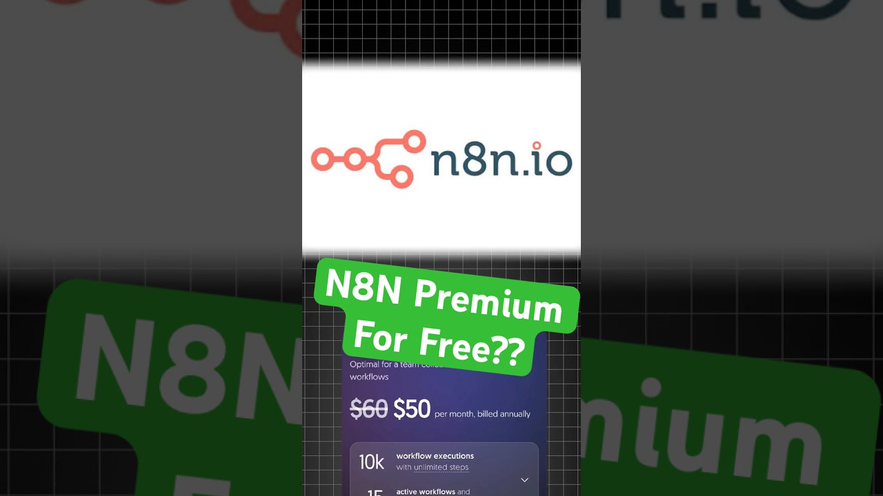 Use N8N premium features for free #n8n #premium #free #ai #aiagents #openai #claude #deepseek #tech