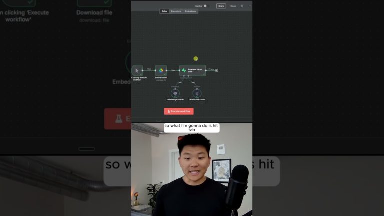 Build Your First RAG Agent in Minutes with No Code  #artificialintelligence #intelligentagent #n8n