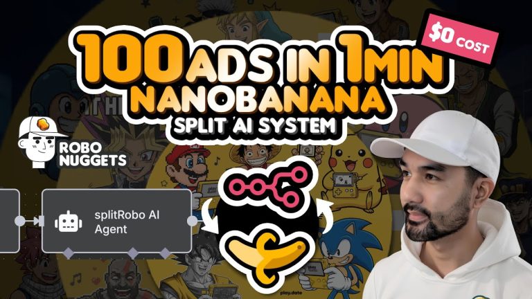 Nano Banana N8N Free: 100 AI Ads from Telegram